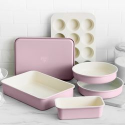 New! Greenlife Ceramic Bakeware Set (6 piece)