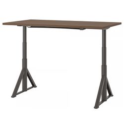 IKEA IDÅSEN Sit/Stand Desk – NEW IN BOX – Brown/Dark Gray (63x31.5”)