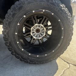 Black 20 Inch Wheels 