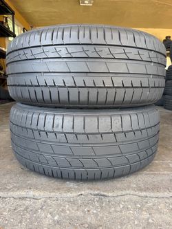 (2) 255/55/18 Accelera Used Tires