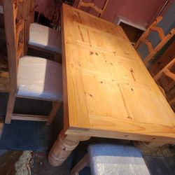 Big Table And 6 Chairs 