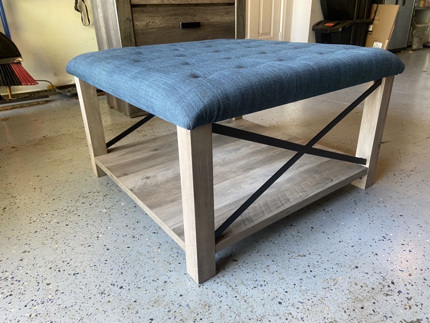 Tufted Ottoman Coffee Table