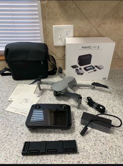 DJI Mavic Air 2 Fly More Combo with DJI Smart Controller - Drone Quadcopter UAV with 48MP Camera 4K Video
