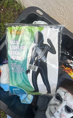 Blue Light Up Costume For Kids