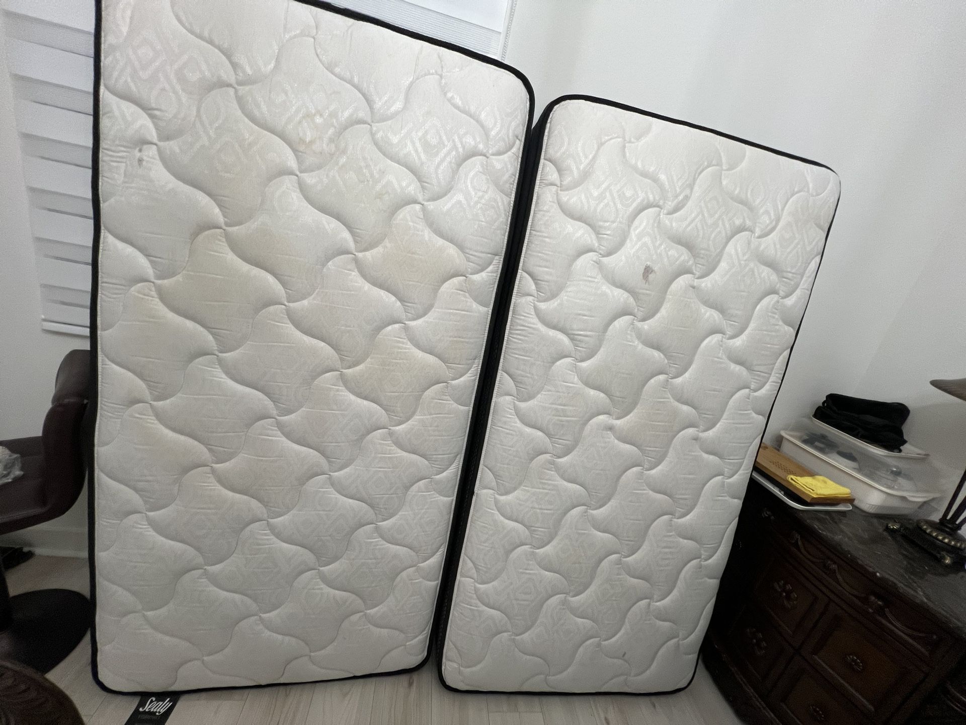 twin bed mattress $10 Each