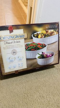 Ceramic Corning ware 14pcs