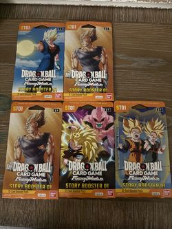 Dragonball cards st01