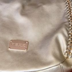 Gold Leather BB Bag Great For Overnight Or Travel