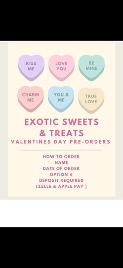 Valentine’s Day Pre Order