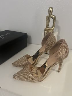 Windsor Rose Gold Heels