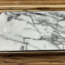 All-Clad Marble and Stainless Steel Cheese Board