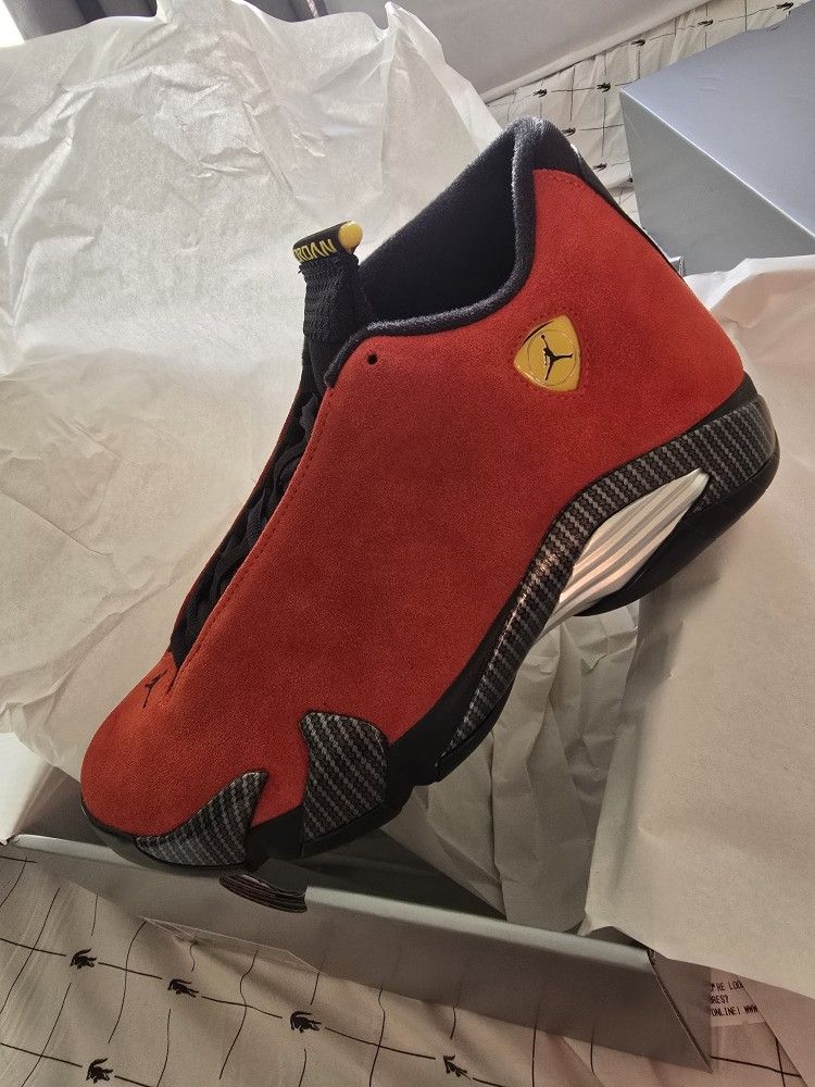 Air Jordan 14 Retro Ferrari Dead Stock