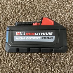 Milwaukee M18 batteries 6.0