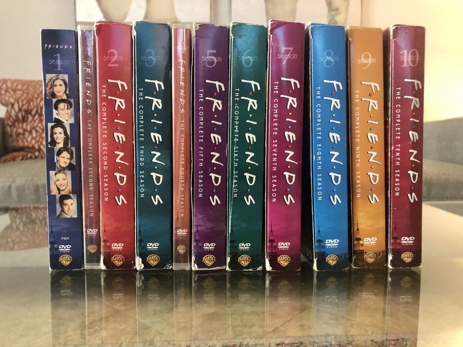 Complete 10 Season “Friends” DVD collection