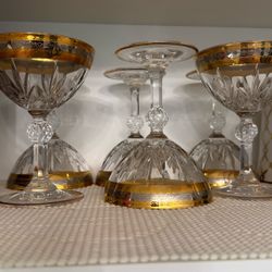 Set Of 12 Vintage Drink Glasses 