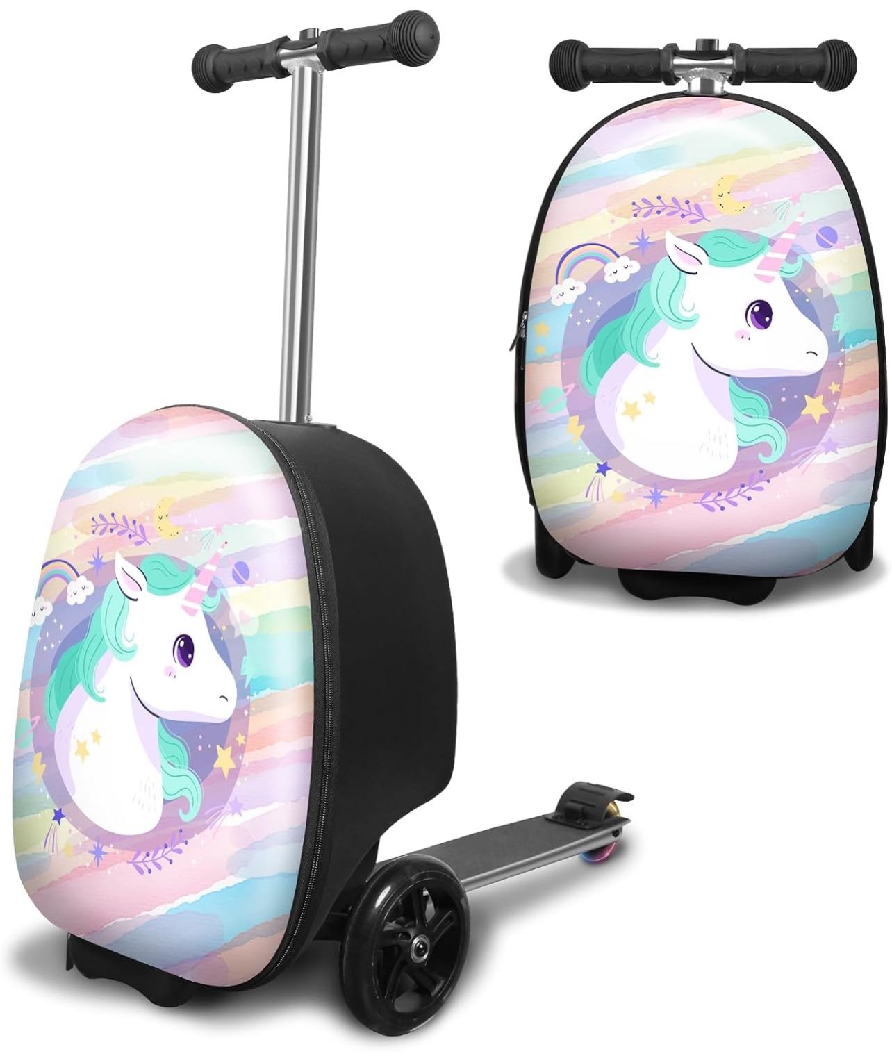 Scooter Suitcase for Kids Scooter Luggage for Kids Lightweight