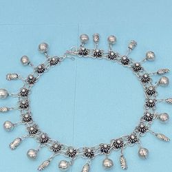 925 SIVER  WOMEN ANCLE BRACELET 