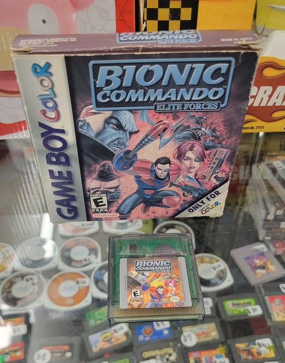Bionic Commando Elite Forces for Nintendo Gameboy Color