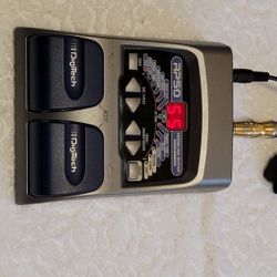 DIGITECH RP50 MULTI-EFFECTS MODELING FLOOR GUITAR PEDAL PROCESSOR IN GREY COLOR. 