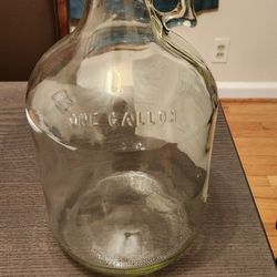 One Gallon Glass Jars