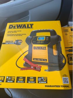 Dewalt car jumper