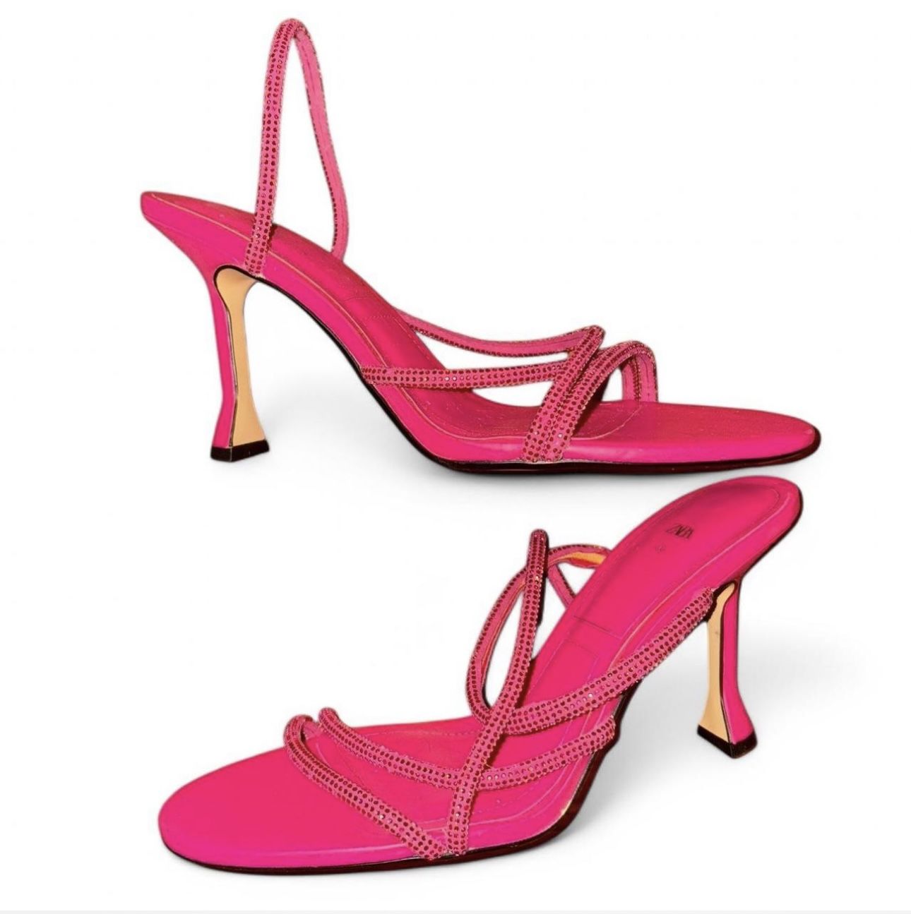 Pink Sparkly Heels