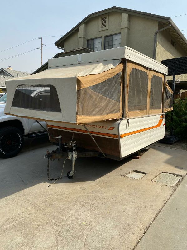 StarCraft pop-up camper retro good for Sale in Modesto, CA - OfferUp
