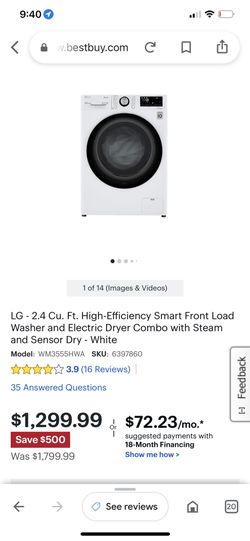Washer And Dryer Combo