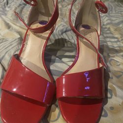 Women’s Red Heels Size 8 1/2 