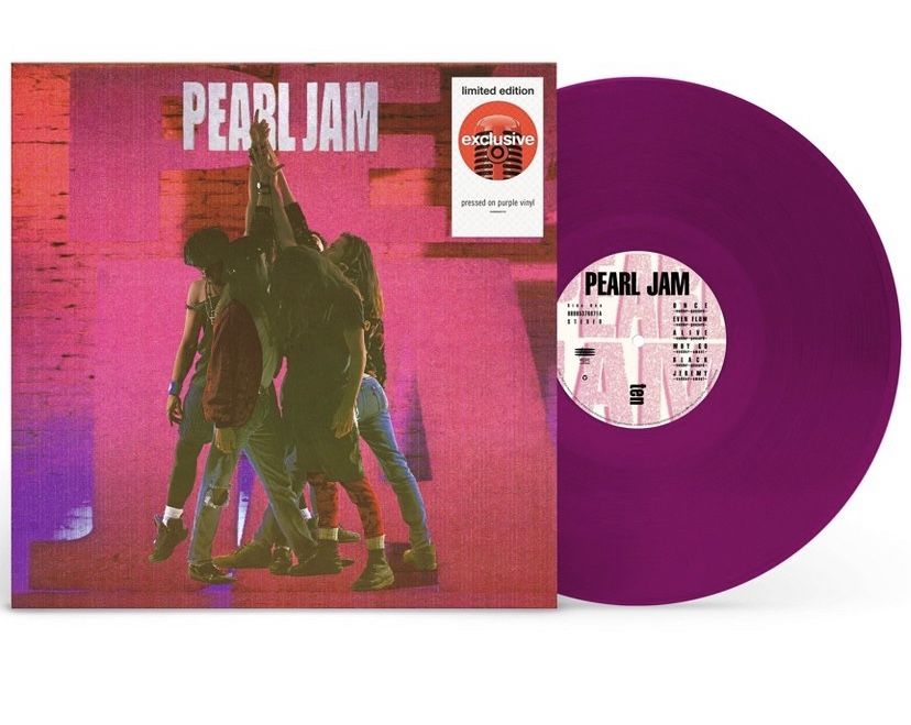 ‼️IN HAND‼️2020 PEARL JAM TEN PURPLE VINYL LP Limited Edition ✅ TARGET EXCLUSIVE