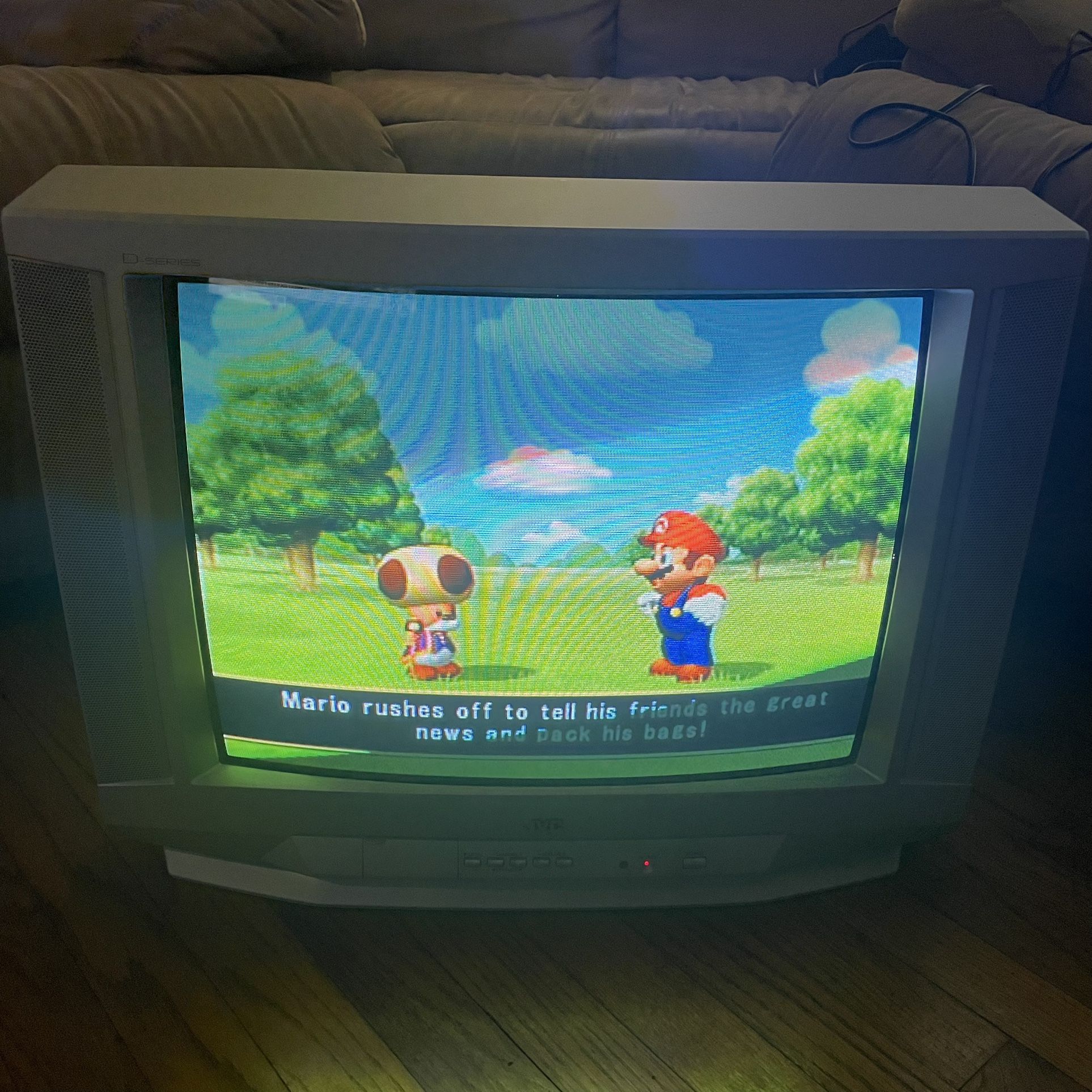 JVC AV-20D202 CRT TV Retro Gaming