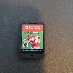 Mario Golf Super Rush. Nintendo Switch 