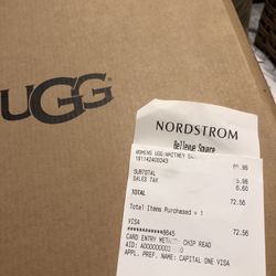 UGG Black Platform Shoes