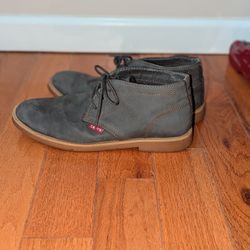 Levi's Men's Size 9 Grey Weather Sonoma Wax Chukka Boot Shoes Sneakers