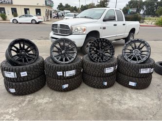 20” FUEL WHEELS AND TIRES