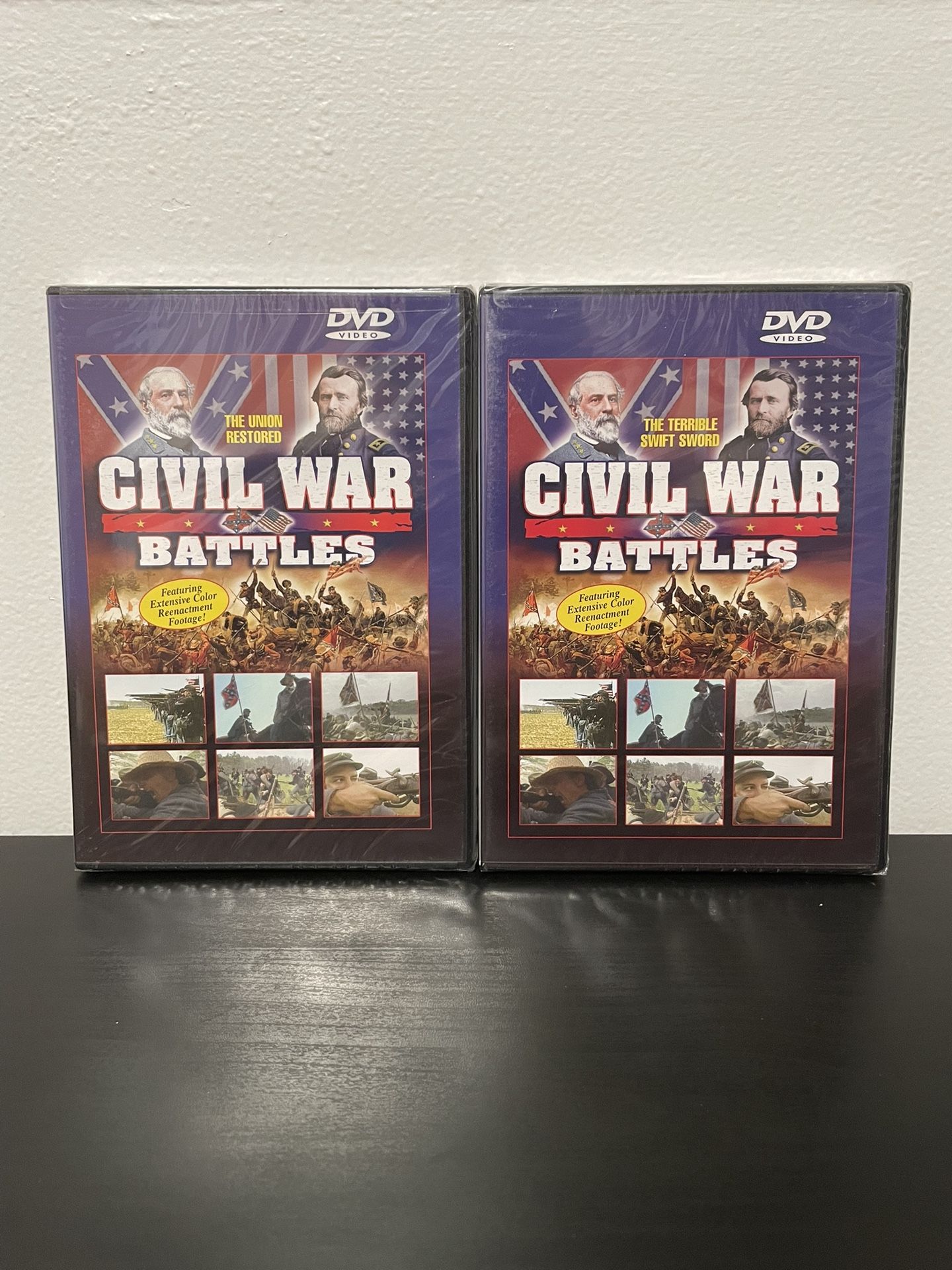 Civil War Battles DVD Bundle NEW Terrible Swift / Union Restored Documentary