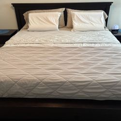 Pottery Barn King Bed