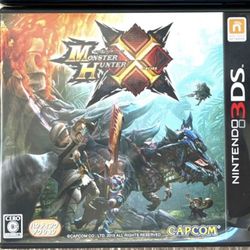 MONSTER HUNTER X Nintendo 3DS Complete - Japanese Version Import