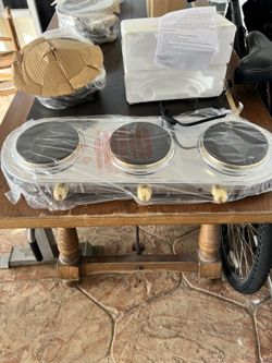 Triple Electric Burner Hot Plate