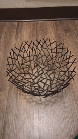 Metal Bowl $6