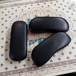 Eyeglass cases set of 3