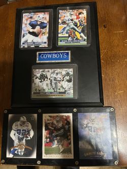 1990’s Official Pro Set Football Cards With Rare Emmet Smith Card
