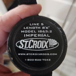 St Croix Imperial Two-piece Fly Rod And Hardcase