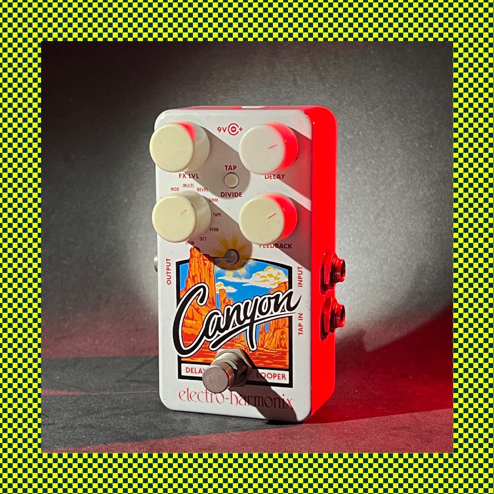 CANYON DELAY AND LOOPER GUITAR PEDAL 