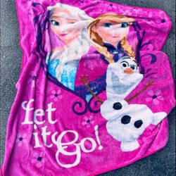 Disney Frozen Let It Go Soft Fleece Blanket