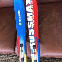 Salomon Space frame Pilot Skis 180 106-66-98 W/ Bindings
