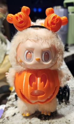 Labubu Disney Pumpkin And Head Band Costume