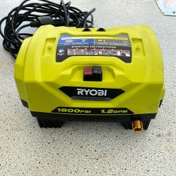 RYOBI Electric Pressure Washer. 
