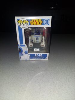 FUNCO POP STAR WARS R2-D2 #31 IN BOX
