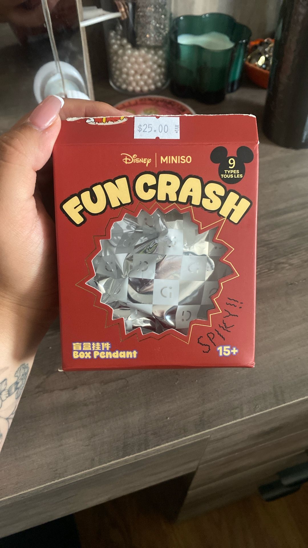 Miniso fun crash Blind Box Wealthy Mickey